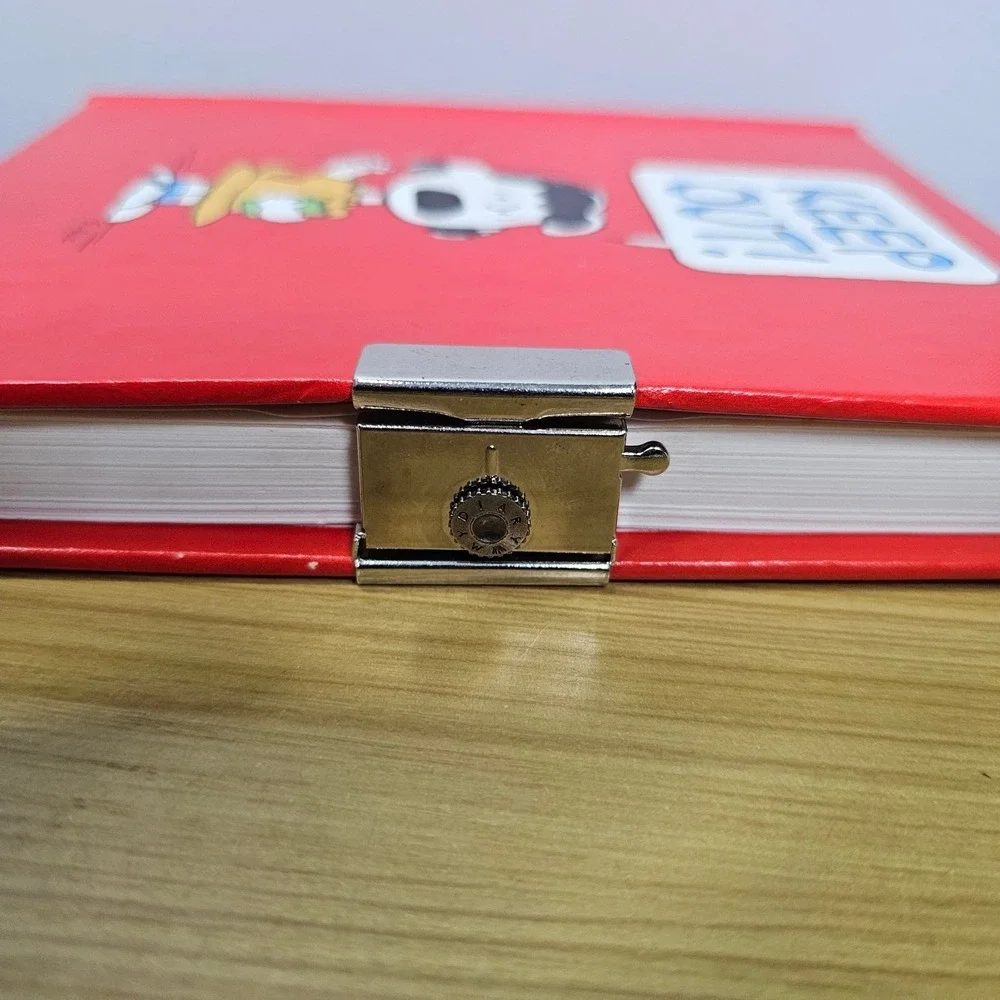 Vintage 80s Lucy‎ Peanuts Keep Out! Hallmark Diary 1952 - Picture 4 of 4